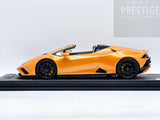 MR Collection 2022 Lamborghini Huracan Evo Spyder RWD Arancio Borealis 1:18 ONE OFF