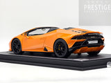MR Collection 2022 Lamborghini Huracan Evo Spyder RWD Arancio Borealis 1:18 ONE OFF