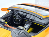 MR Collection 2022 Lamborghini Huracan Evo Spyder RWD Arancio Borealis 1:18 ONE OFF