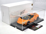 MR Collection 2022 Lamborghini Huracan Evo Spyder RWD Arancio Borealis 1:18 ONE OFF