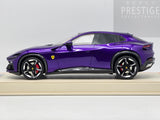 AT Models Ferrari Purosangue Panoramic Top Al Humaid Violet Metallic 23/66 1:18 - READ