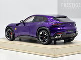 AT Models Ferrari Purosangue Panoramic Top Al Humaid Violet Metallic 23/66 1:18 - READ