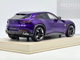 AT Models Ferrari Purosangue Panoramic Top Al Humaid Violet Metallic 23/66 1:18 - READ