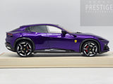 AT Models Ferrari Purosangue Panoramic Top Al Humaid Violet Metallic 23/66 1:18 - READ