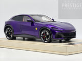 AT Models Ferrari Purosangue Panoramic Top Al Humaid Violet Metallic 23/66 1:18 - READ