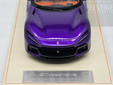 AT Models Ferrari Purosangue Panoramic Top Al Humaid Violet Metallic 23/66 1:18 - READ