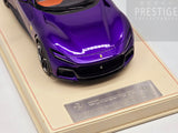 AT Models Ferrari Purosangue Panoramic Top Al Humaid Violet Metallic 23/66 1:18 - READ