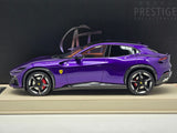 AT Models Ferrari Purosangue Panoramic Top Al Humaid Violet Metallic 23/66 1:18 - READ