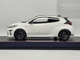 Make Up / IDEA 2020 Toyota Yaris GR RZ Super White 2 IM096A 1:18 Scale