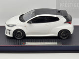 Make Up / IDEA 2020 Toyota Yaris GR RZ Super White 2 IM096A 1:18 Scale