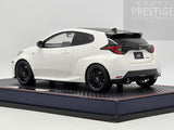 Make Up / IDEA 2020 Toyota Yaris GR RZ Super White 2 IM096A 1:18 Scale
