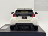 Make Up / IDEA 2020 Toyota Yaris GR RZ Super White 2 IM096A 1:18 Scale
