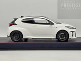 Make Up / IDEA 2020 Toyota Yaris GR RZ Super White 2 IM096A 1:18 Scale
