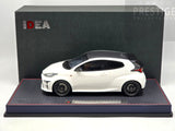 Make Up / IDEA 2020 Toyota Yaris GR RZ Super White 2 IM096A 1:18 Scale