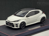 Make Up / IDEA 2020 Toyota Yaris GR RZ Super White 2 IM096A 1:18 Scale