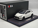 Make Up / IDEA 2020 Toyota Yaris GR RZ Super White 2 IM096A 1:18 Scale