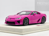 Eidolon / Make Up 2010 Lexus LFA Passionate Pink w Gunmetallic Wheels 1:18 Scale