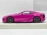 Eidolon / Make Up 2010 Lexus LFA Passionate Pink w Gunmetallic Wheels 1:18 Scale