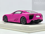 Eidolon / Make Up 2010 Lexus LFA Passionate Pink w Gunmetallic Wheels 1:18 Scale