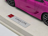 Eidolon / Make Up 2010 Lexus LFA Passionate Pink w Gunmetallic Wheels 1:18 Scale