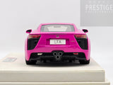 Eidolon / Make Up 2010 Lexus LFA Passionate Pink w Gunmetallic Wheels 1:18 Scale