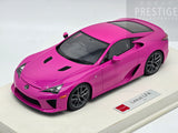 Eidolon / Make Up 2010 Lexus LFA Passionate Pink w Gunmetallic Wheels 1:18 Scale