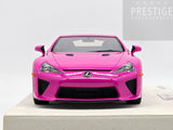 Eidolon / Make Up 2010 Lexus LFA Passionate Pink w Gunmetallic Wheels 1:18 Scale