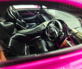 Eidolon / Make Up 2010 Lexus LFA Passionate Pink w Gunmetallic Wheels 1:18 Scale