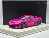 Eidolon / Make Up 2010 Lexus LFA Passionate Pink w Gunmetallic Wheels 1:18 Scale