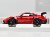 Norev 2022 Porsche 911 GT3 RS Weissach Package (992) Indian Red 1:18 - New