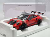Norev 2022 Porsche 911 GT3 RS Weissach Package (992) Indian Red 1:18 - New