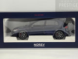 Norev 2022 Volkswagen Golf GTi Mk8 Dark Blue Metallic 188594 (VW) 1:18 - New