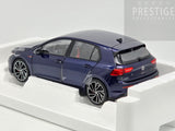 Norev 2022 Volkswagen Golf GTi Mk8 Dark Blue Metallic 188594 (VW) 1:18 - New