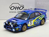Ottomobile 2001 Subaru Impreza WRX STI Night Lights Burns/Reid OT391 1:18 Scale- New