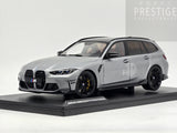 Solido 2024 BMW M3 Competition Touring G81 XDrive Frozen Grey Pure Metallic 1:18 - New