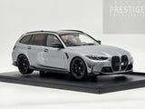 Solido 2024 BMW M3 Competition Touring G81 XDrive Frozen Grey Pure Metallic 1:18 - New