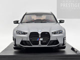 Solido 2024 BMW M3 Competition Touring G81 XDrive Frozen Grey Pure Metallic 1:18 - New