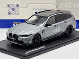 Solido 2024 BMW M3 Competition Touring G81 XDrive Frozen Grey Pure Metallic 1:18 - New
