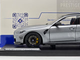 Solido 2024 BMW M3 Competition Touring G81 XDrive Frozen Grey Pure Metallic 1:18 - New