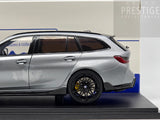Solido 2024 BMW M3 Competition Touring G81 XDrive Frozen Grey Pure Metallic 1:18 - New