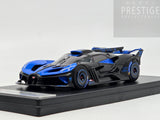 LookSmart 2021 Bugatti Bolide Launch Configuration Blue / Black 1:43 Scale - New