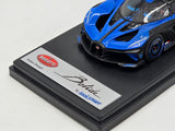 LookSmart 2021 Bugatti Bolide Launch Configuration Blue / Black 1:43 Scale - New
