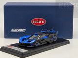 LookSmart 2021 Bugatti Bolide Launch Configuration Blue / Black 1:43 Scale - New
