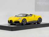LookSmart 2022 Bugatti Mistral W16 Yellow LS544B 1:43 Scale - New