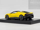 LookSmart 2022 Bugatti Mistral W16 Yellow LS544B 1:43 Scale - New