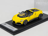 LookSmart 2022 Bugatti Mistral W16 Yellow LS544B 1:43 Scale - New