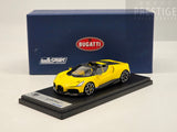 LookSmart 2022 Bugatti Mistral W16 Yellow LS544B 1:43 Scale - New