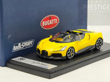 LookSmart 2022 Bugatti Mistral W16 Yellow LS544B 1:43 Scale - New
