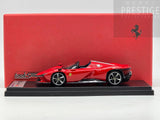 LookSmart 2021 Ferrari Daytona SP3 Open Top Racing Red 1:43 Scale - New