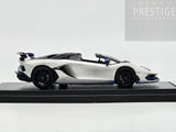 LookSmart 2020 Lamborghini Aventador SVJ Xago Edition Asopo White 1:43 Scale - New